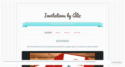 Desktop Screenshot of invitationsbyaliz.com